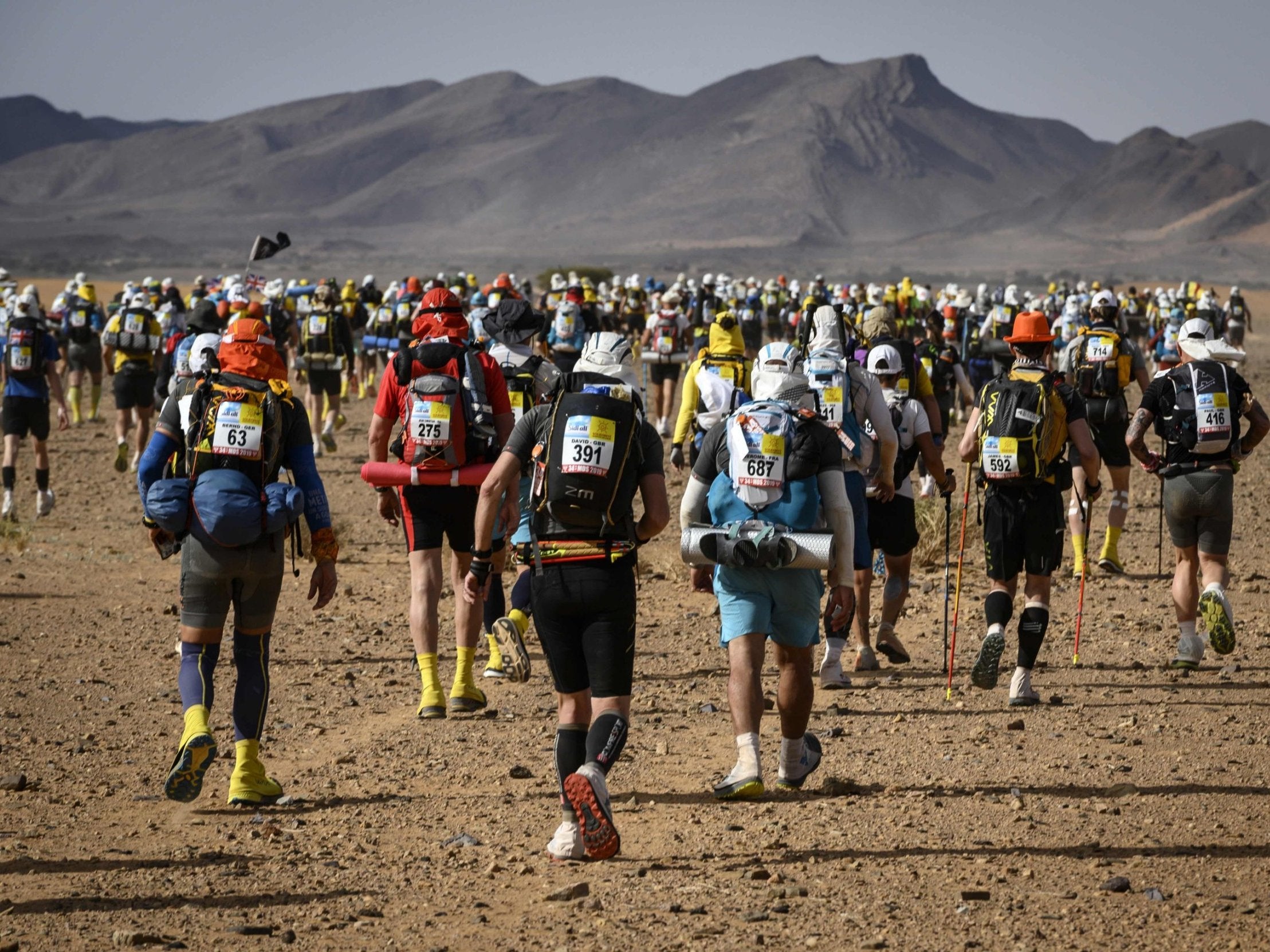 This year’s racers take on the Marathon des Sables – a fierce challenge in inhospitable conditions