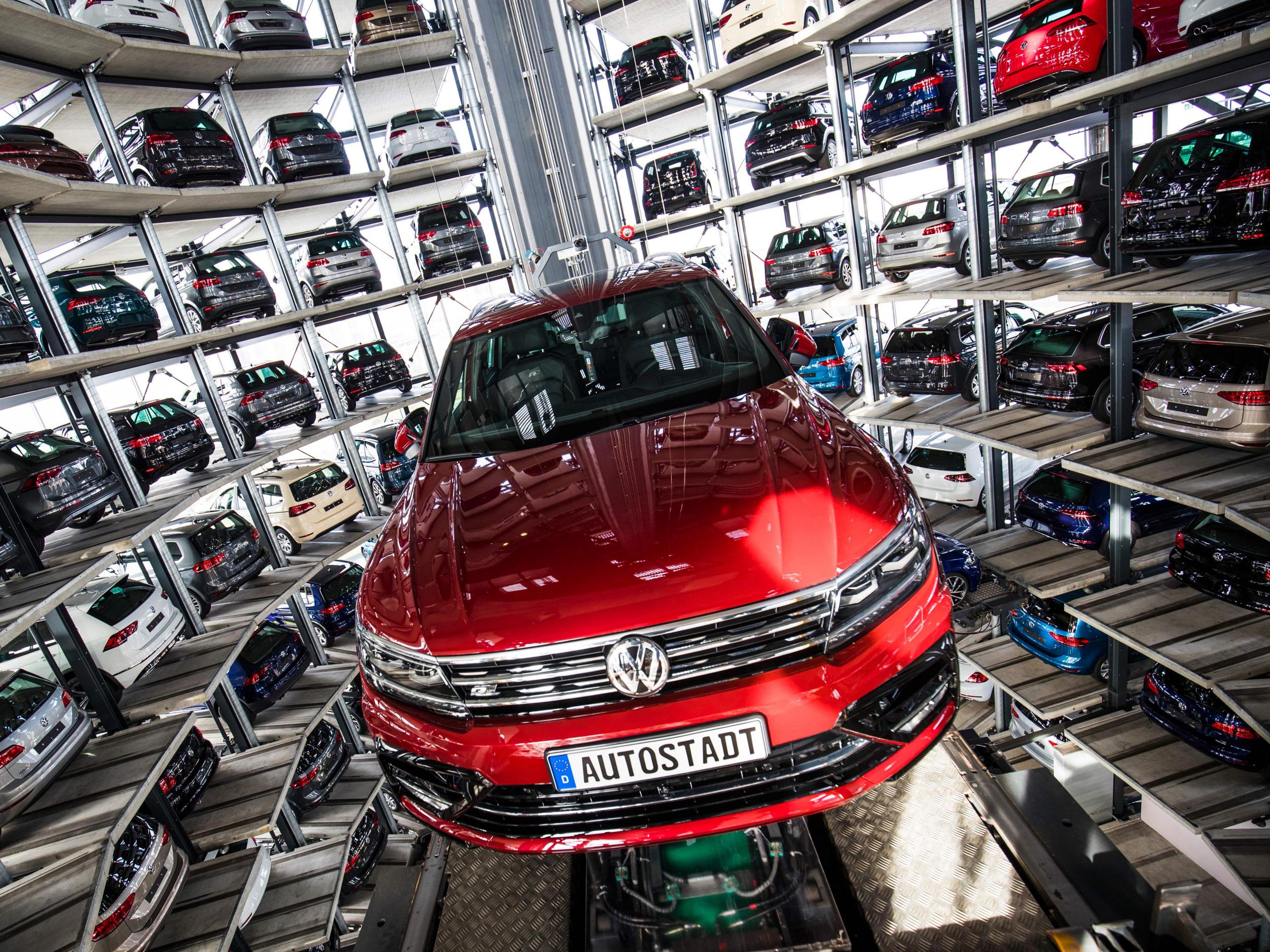 Appetite for German cars and other goods has waned in China in particular.