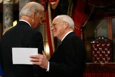 Joe Biden faces backlash over video of him praising Dick Cheney