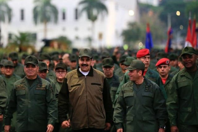 Venezuelan President Mr Maduro offers message of defiance