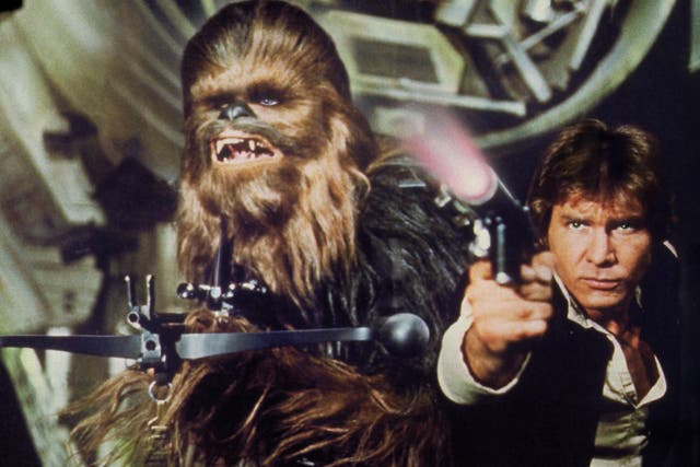 The first Star Wars movie hit US cinemas in 1977