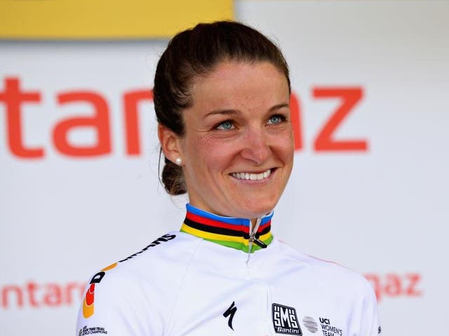 Lizzie Deignan is back racing after time away from the sport