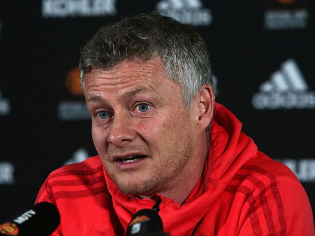 Manchester United manager Ole Gunnar Solskjaer