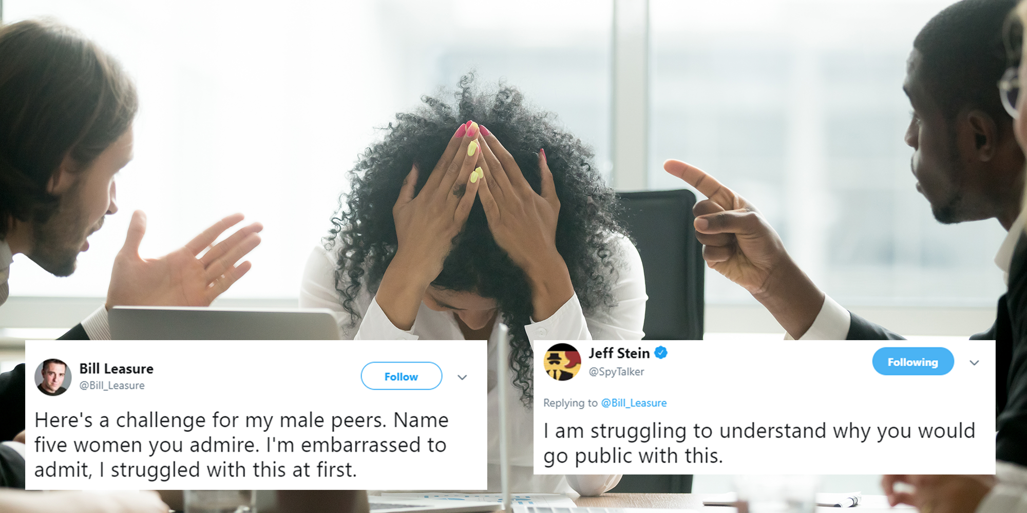 Sexism Man Says He ‘struggled To Name Five Women He Admired And Got