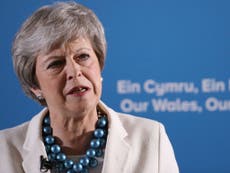 Theresa May told to ‘resign’ by heckler during party speech