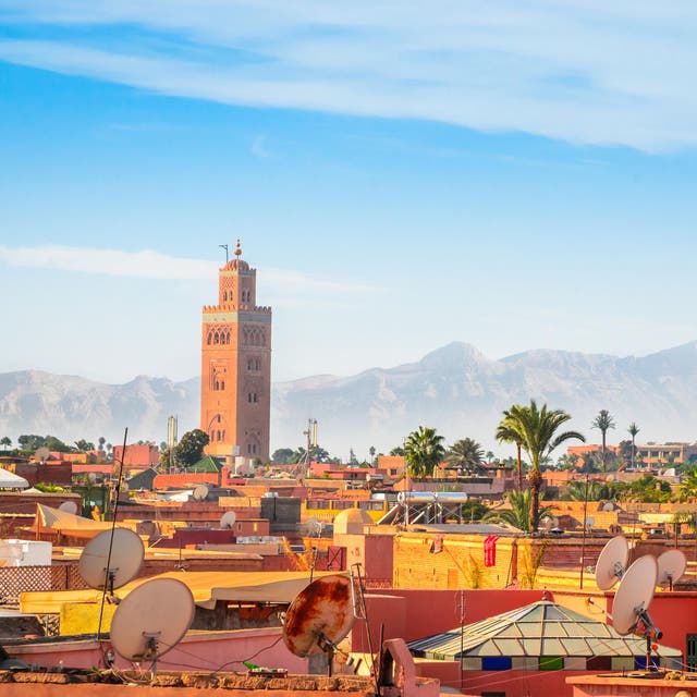 Find some of Morocco’s best food and crafts in Marrakesh’s busy Medina