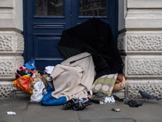 Government 'cuts funding to tackle rough sleeping by £80m' 
