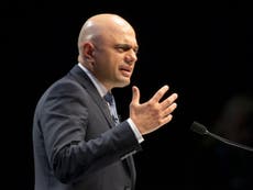 'Divided' Tories under May will hand power to Corbyn, Javid warns