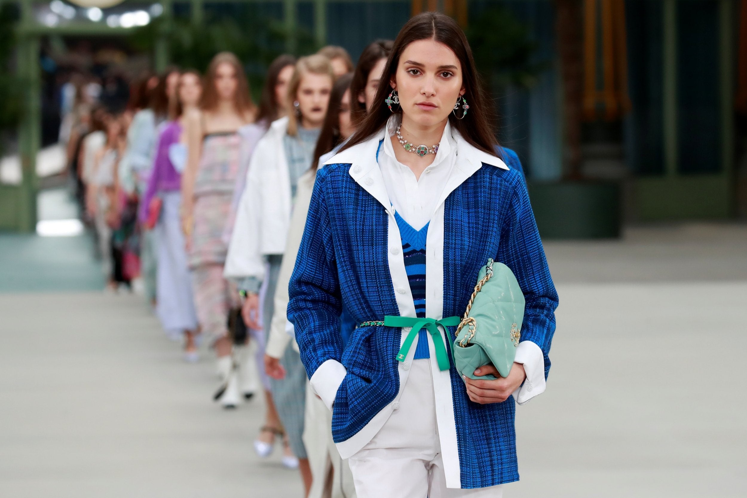 Chanel Cruise 2020: Karl Lagerfeld's successor Virginie Viard puts on first  solo show in Paris