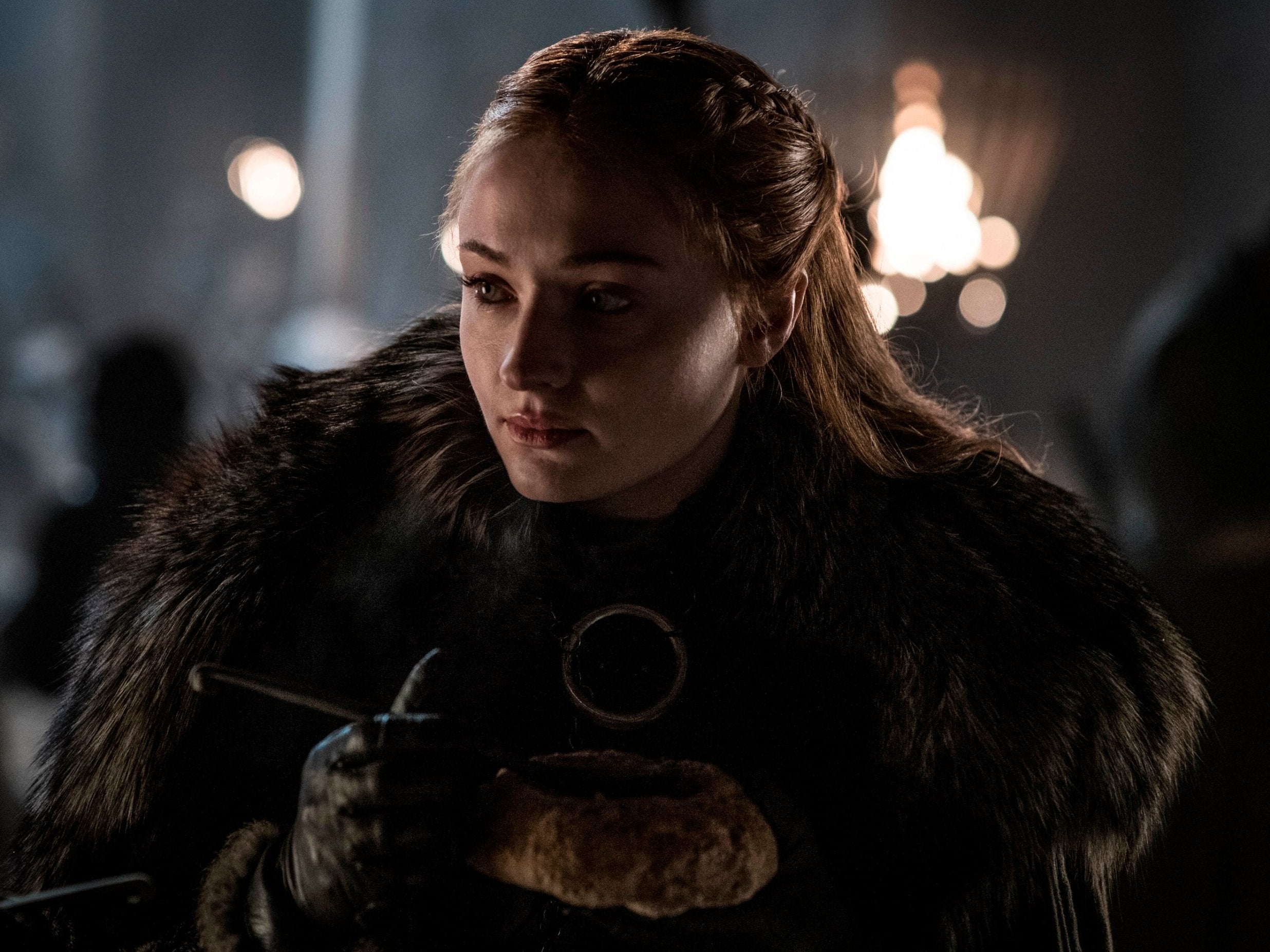 Turner as Sansa Stark in the final season of ‘Game of Thrones’