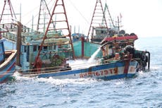Indonesia sinks 51 foreign boats to fight illegal fishing