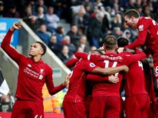 Last-gasp winner keeps Liverpool’s title hopes alive at Newcastle