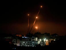 Israeli army poised for ground invasion after rockets fired from Gaza