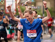 Nurse denied London Marathon world record ‘because she wore trousers’