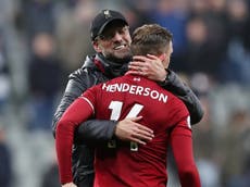 Destination of title now down to ‘destiny’ says Liverpool boss Klopp