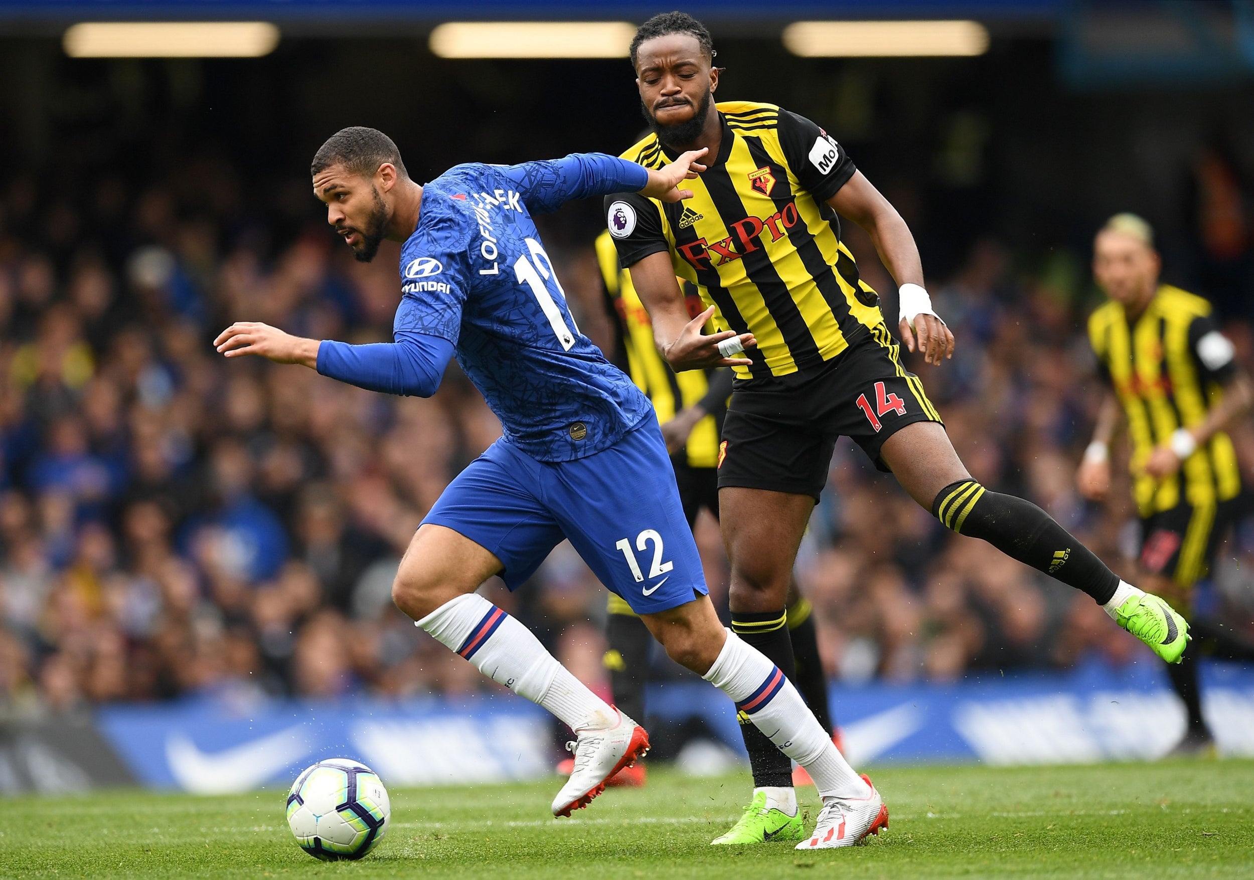 Loftus-Cheek drives on