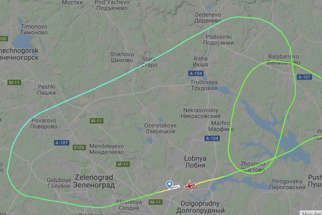 Emergency return: the flightpath of Aeroflot 1492