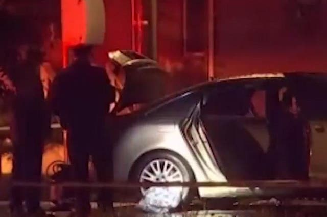 Three-year-old girl dies after being left in burning locked car