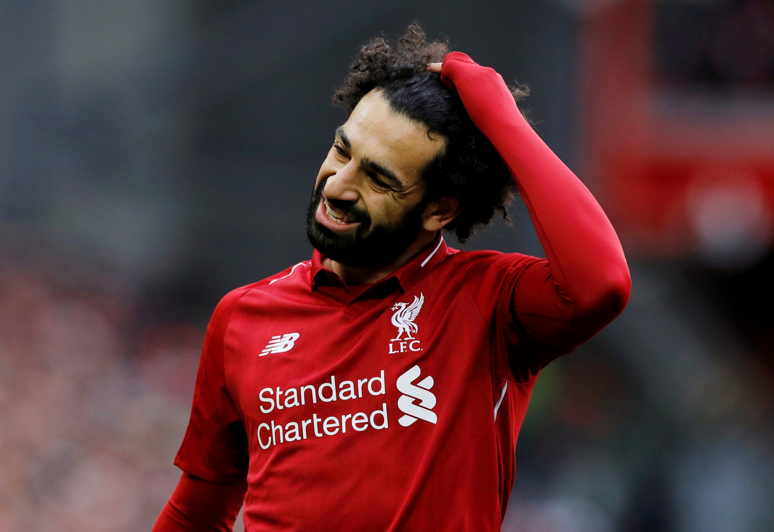 Mo Salah is out (Reuters)