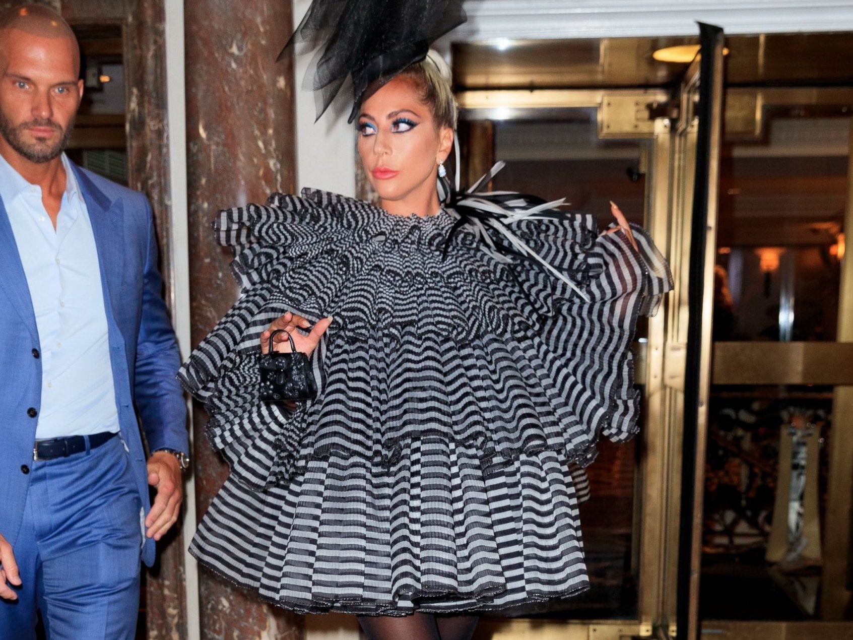 Lady Gaga at the pre-Met Gala dinner on 5 May 2019