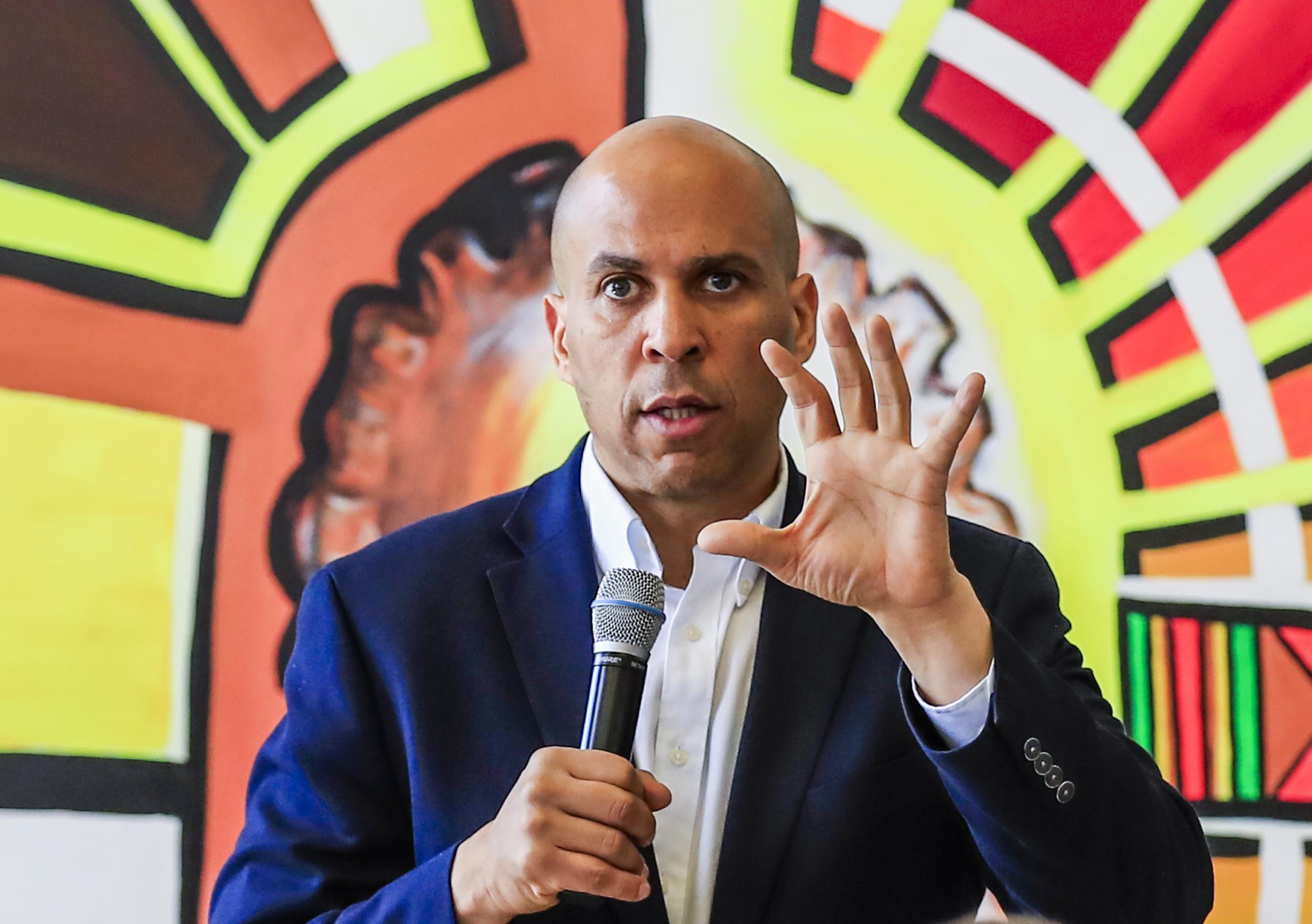 Cory Booker has unveiled what his campaign describes to be 'the most sweeping plan ever put forth by a presidential candidate'