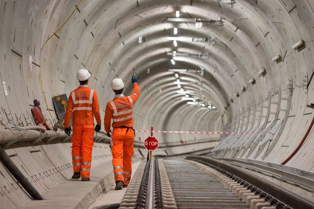 While the tunnelling was finished in line with the original schedule, finishing the signalling and stations at Bond Street and Whitechapel is taking far longer than planned