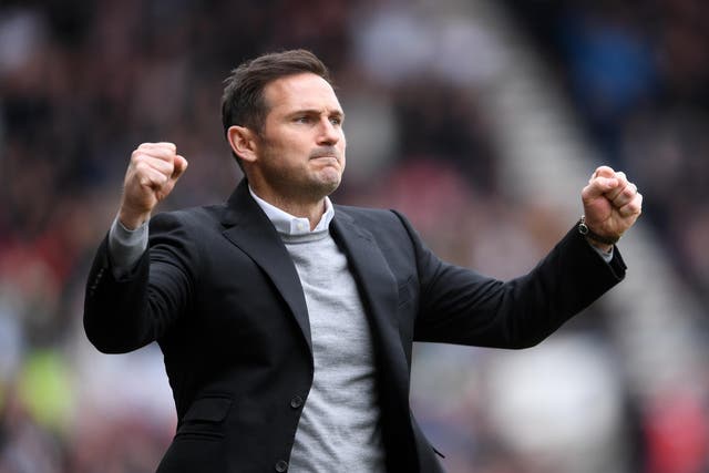 Frank Lampard's Derby are into the playoffs
