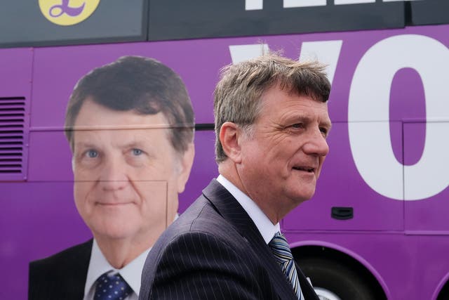 Gerard Batten, who took over the role last year, says a new leadership vote will happen after 23 May