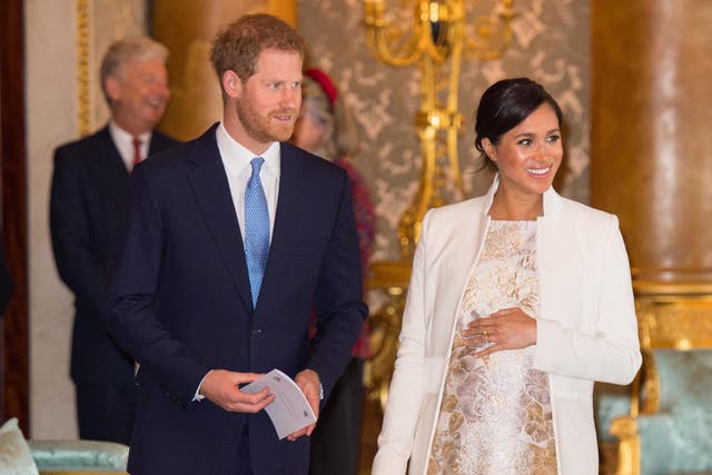 Prince Harry and Meghan Markle paid tribute to Princess Diana in the royal baby announcement