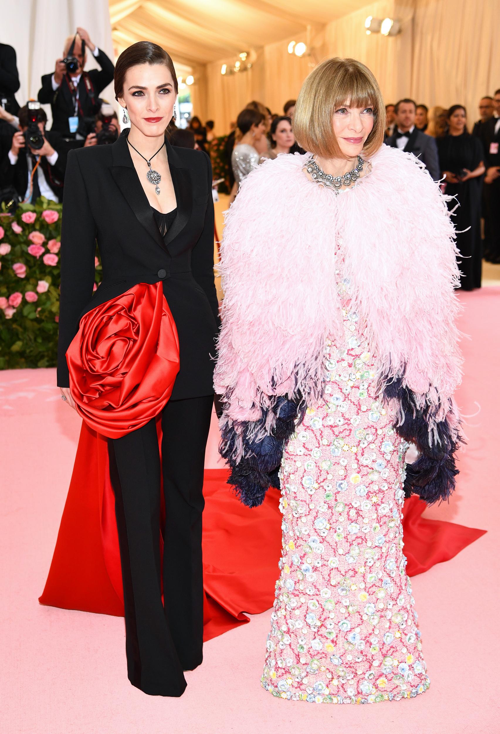 Bee Shaffer and Anna Wintour