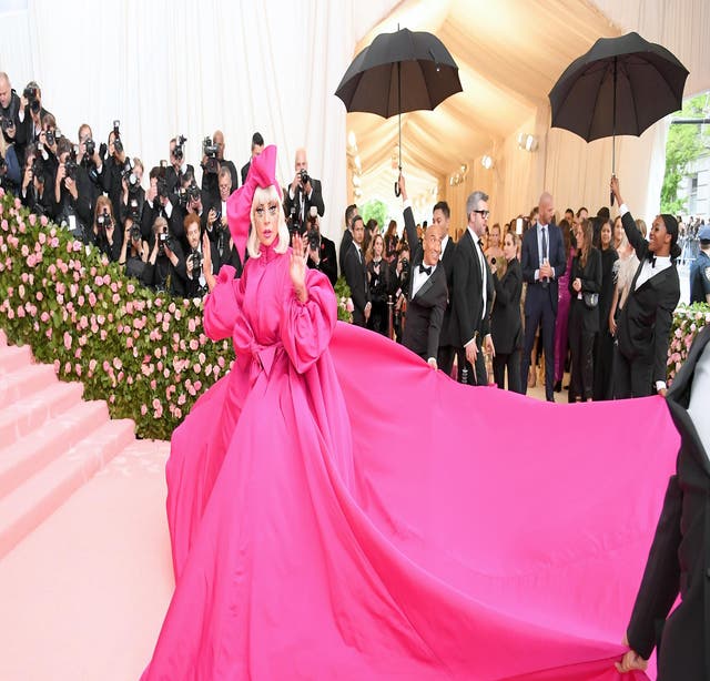 Katy Perry's Madonna Cone Bra and Pregnancy Bump 2020 Met Gala Look
