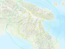 7.2 magnitude earthquake hits Papua New Guinea