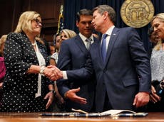 ‘Heartbeat’ abortion bill signed into law in Georgia