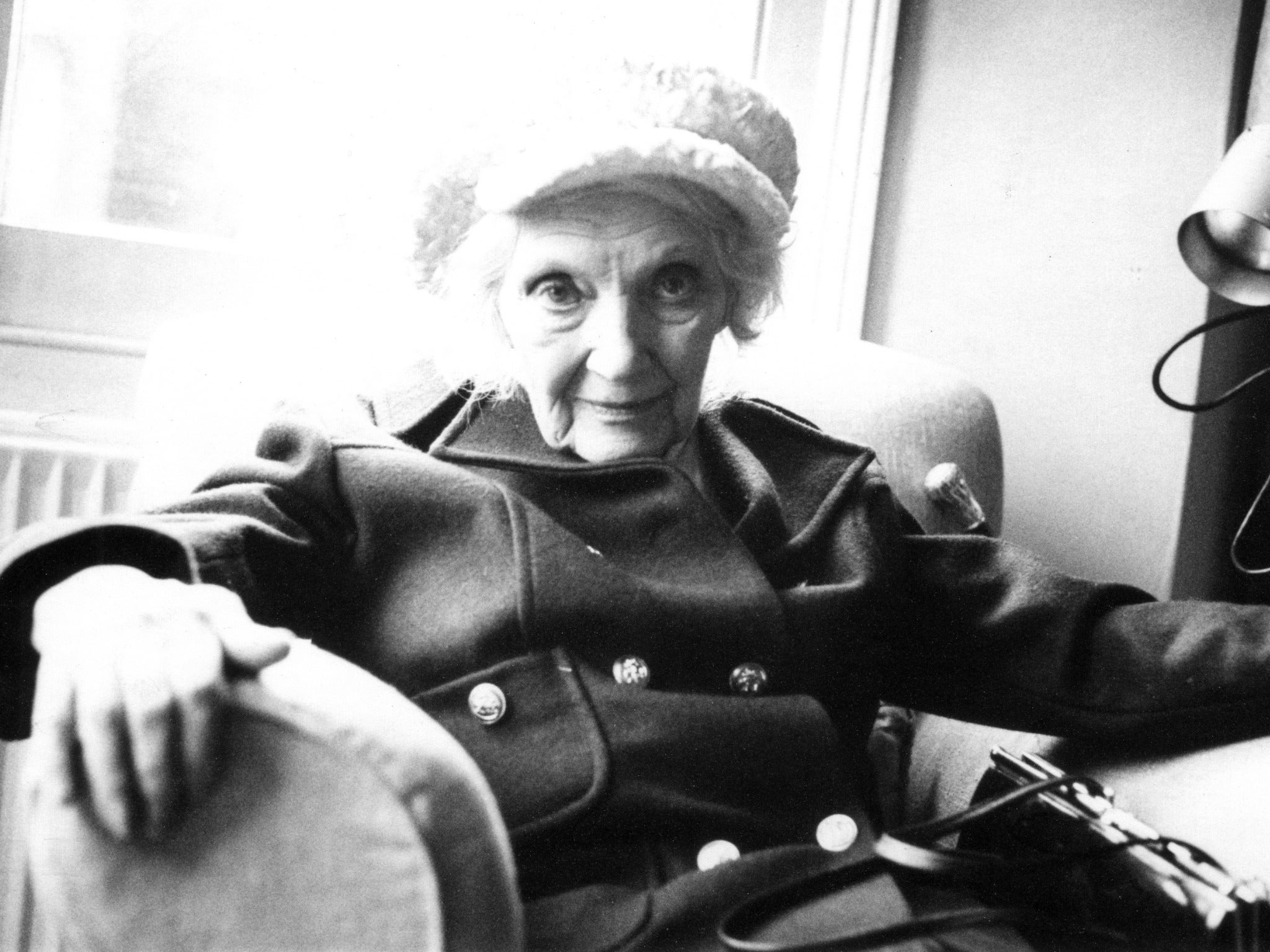 A previously unpublished photo of Jean Rhys; one of the last photographs ever taken of the acclaimed author