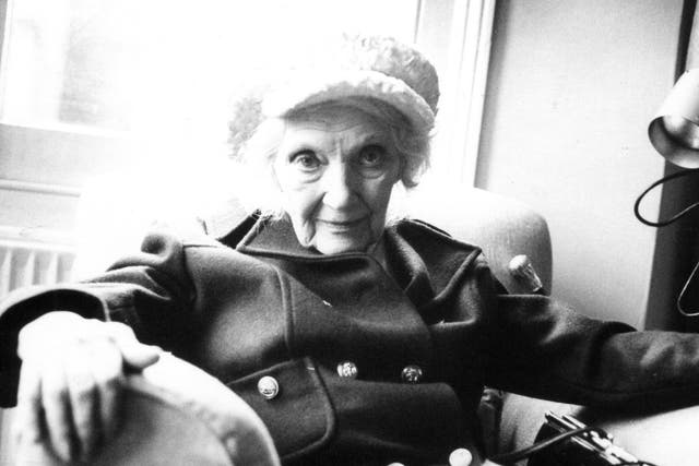 A previously unpublished photo of Jean Rhys; one of the last photographs ever taken of the acclaimed author