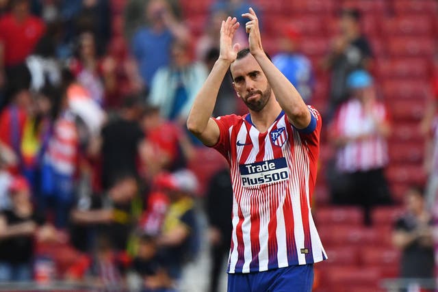 Diego Godin has said he fairwells and will leave Atletico this summer