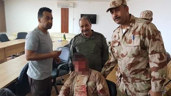 The pilot reportedly captured by LNA forces in Libya