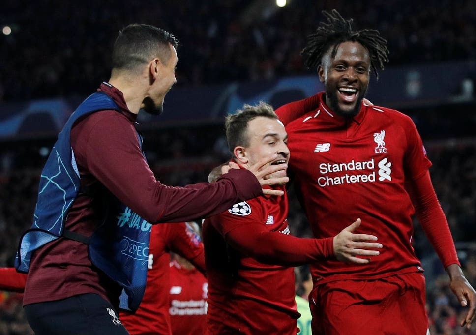 Image result for origi against barcelona