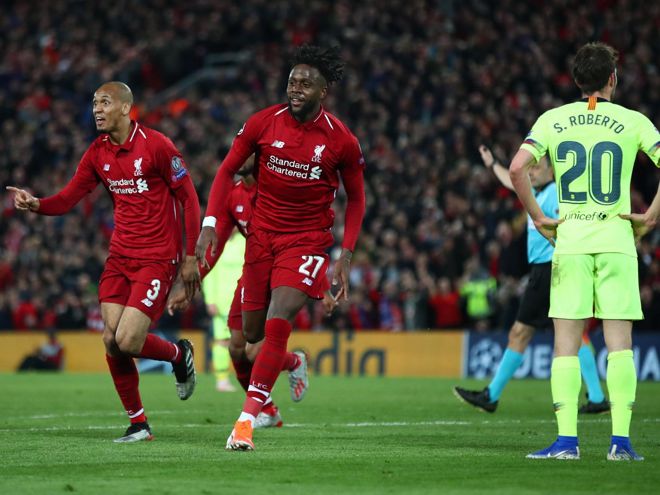 Liverpool vs Barcelona player ratings: Georginio Wijnaldum and Divock Origi inspire Reds to stunning comeback