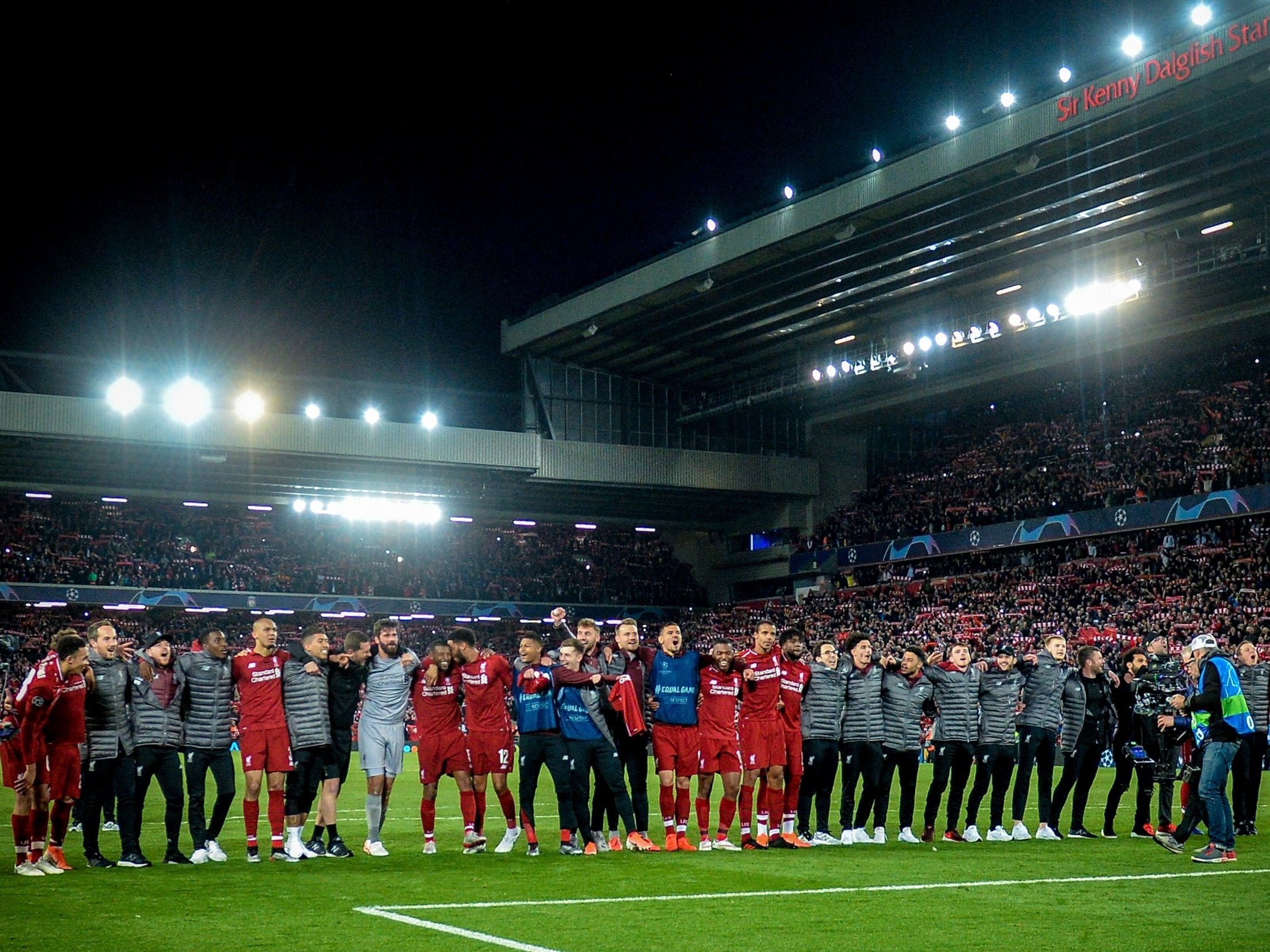 Liverpool Vs Barcelona An Anfield Miracle Transcribed From The