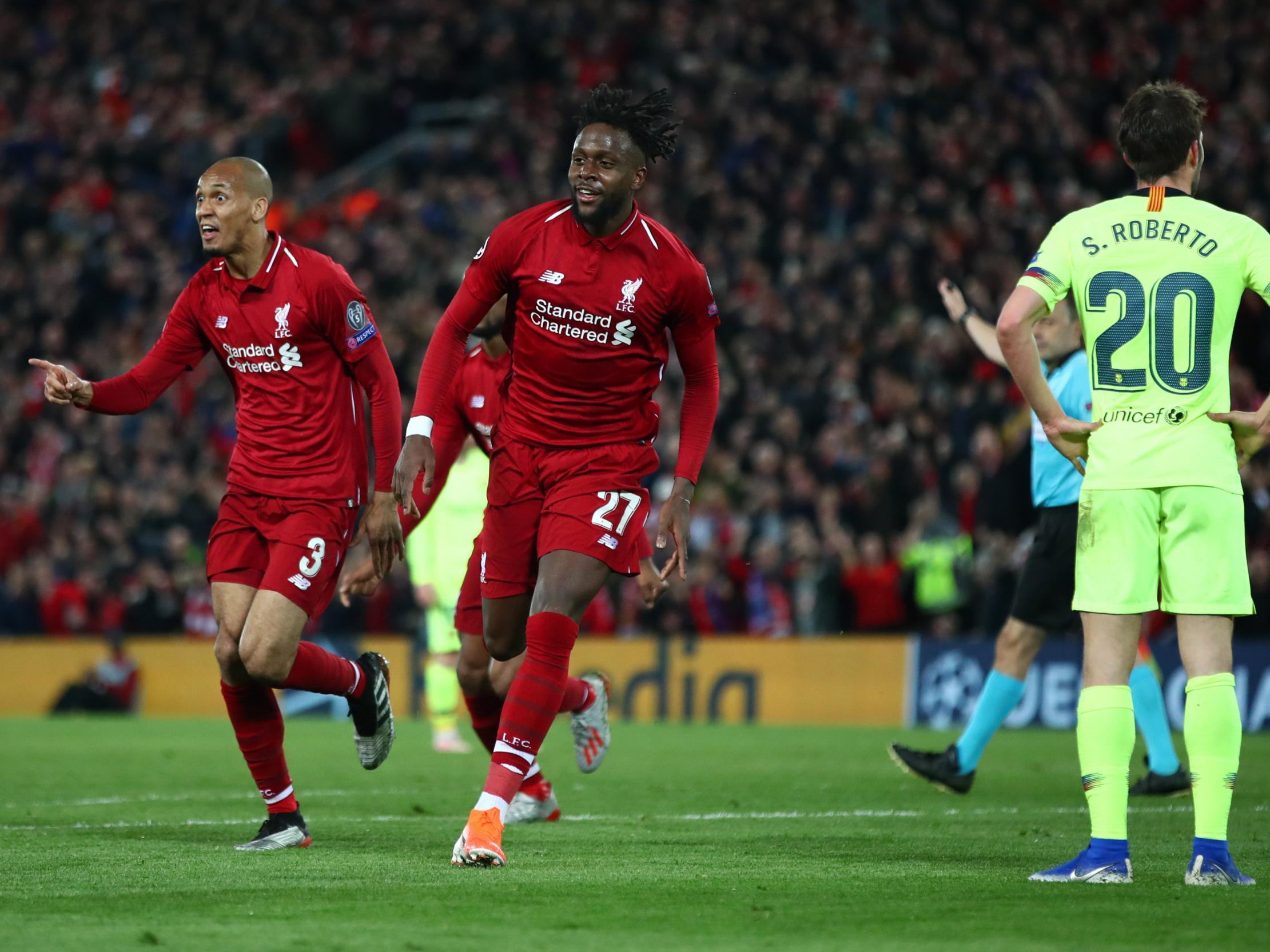 Барселона ливерпуль матчи. Ориги Дивок Барселона Ливерпуль. Liverpool Barcelona 4-0. Ливерпуль Барселона 4 0 угловой. Liverpool vs Barcelona 4-0.