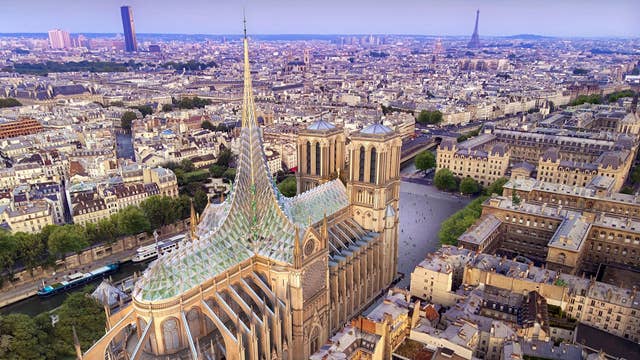 Notre Dame Could Provide Energy For Paris With New Roof The Independent The Independent