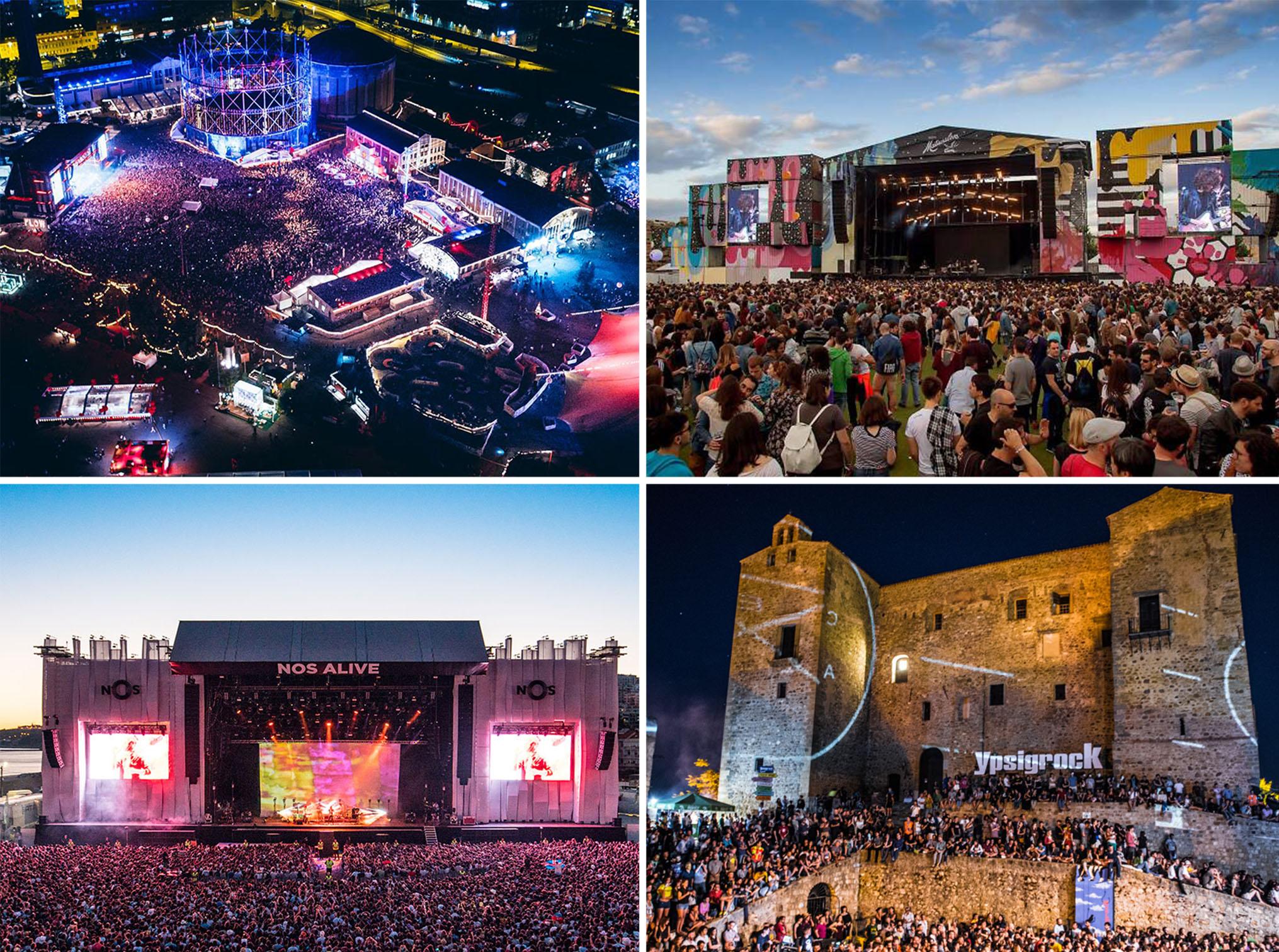 The 12 best European music festivals, from Nos Alive to Ypsigrock The