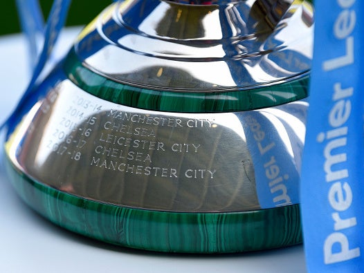 Premier League Taking Real Trophy To Manchester City And