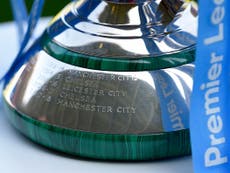 Premier League taking real trophy to City and replica to Liverpool