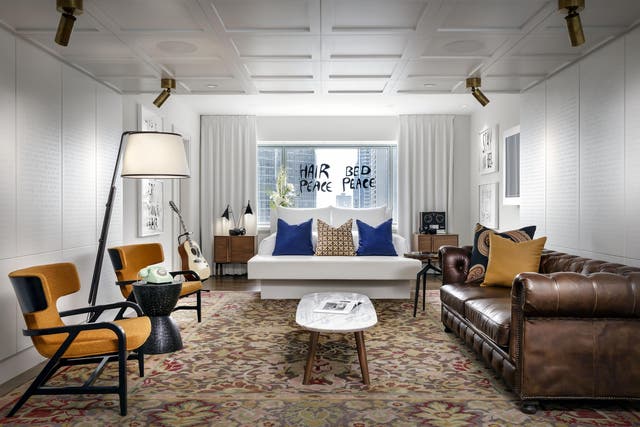 Inside suite 1742 where John Lennon and Yoko Ono stayed 50 years ago