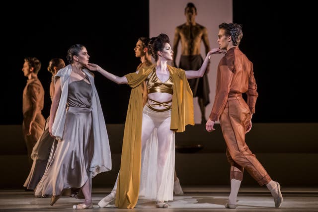 A scene from ‘Medusa’ by The Royal Ballet at the Royal Opera House