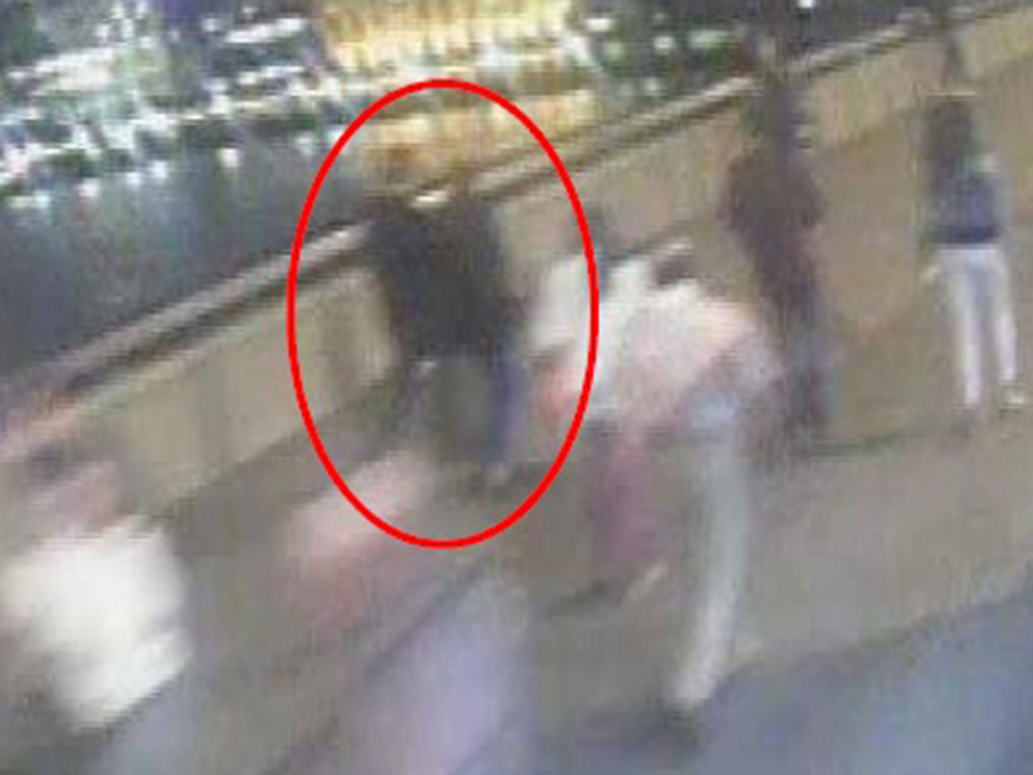 Mr Thomas and Ms Delcros were caught on CCTV from a bus walking along London Bridge before the van struck