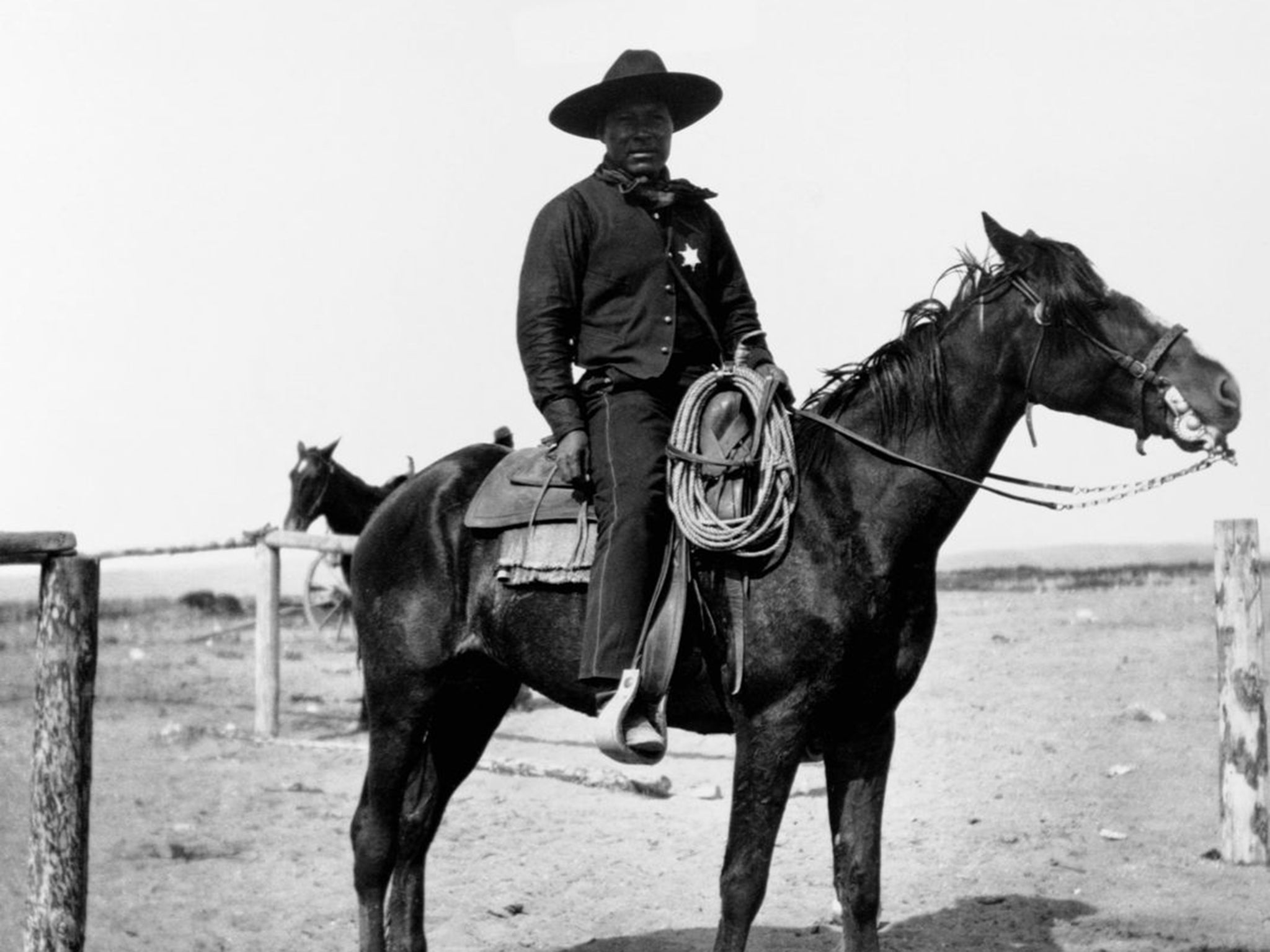 An African American sheriff in Pocatello, Idaho, in 1903