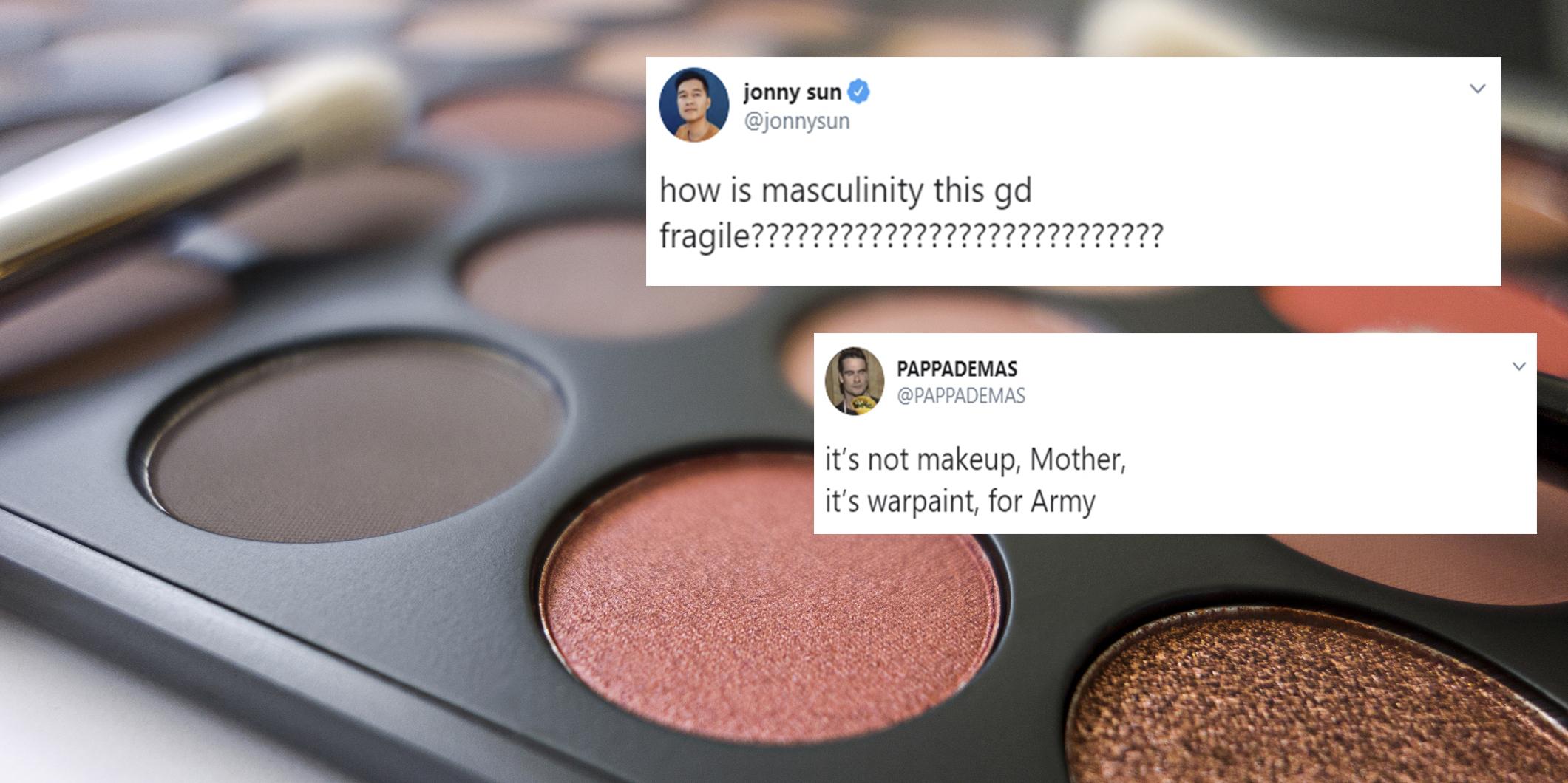War Paint People are saying this 'makeup for men' advert shows